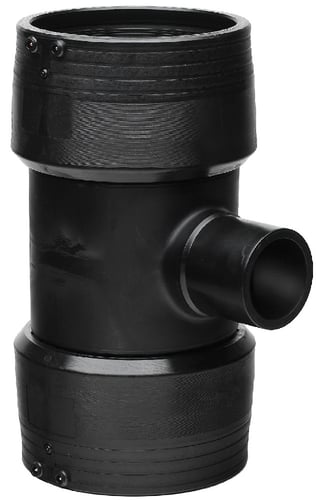+GF+ ELGEF Plus el tee reduceret 160 x 90 mm PN16 PE100-SDR11 - 1