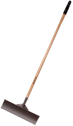 Galax sneskraber stål m/ træskaft 50 cm - 1