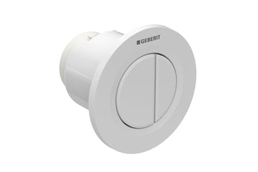 Geberit Omega01 betjeningsplade til mur krom - 1