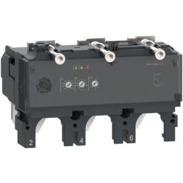 Strømrelæ MicroLogic 2.3 for ComPacT NSX 400/630 maksimalafbrydere elektronisk mærkestrøm 400A 3 poler 3 beskyttede - 1