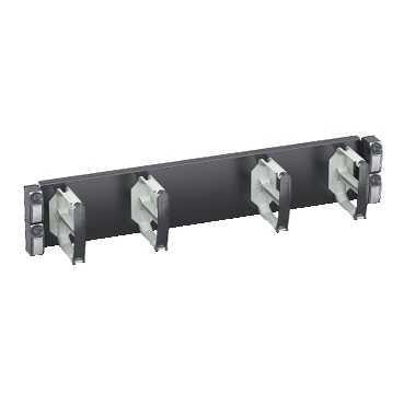 Actassi patchkabel holder 4 Ringe 2HE - 1