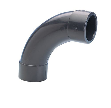 bøjning pvc 90° muffe/muffe 50 mm PN16 - 1