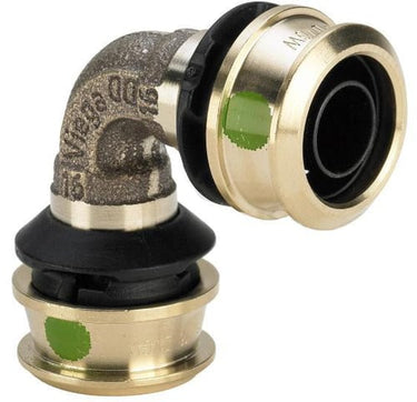 Viega Raxofix bøjning 90° 40 Rødgods / blank - 1