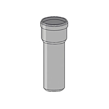 Friaphon Ø52 mm X 250 mm Pasrør Med Muffe - 1