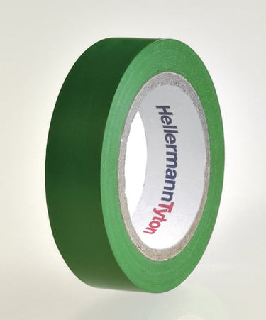 HelaTape Flex 15 mm x 10 m grøn 10 ruller - 1