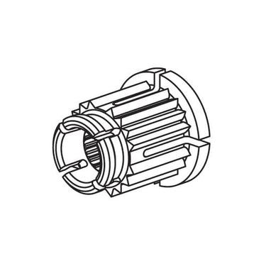 KWC grebstyr til 1/2" spindel i omskifter - 1