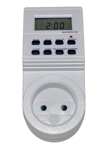 Digital uge ur 230V - 1