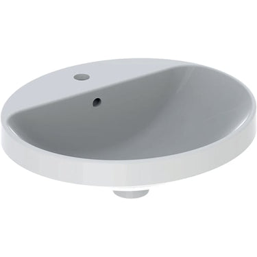 Geberit Variform håndvask 500x450x178mm nedf hvid porcelæn KeraTect - 1