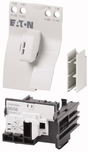 Håndbetjent motorværn PKZM0-XDM12 + komponent adapter DILM7-M15 - 1