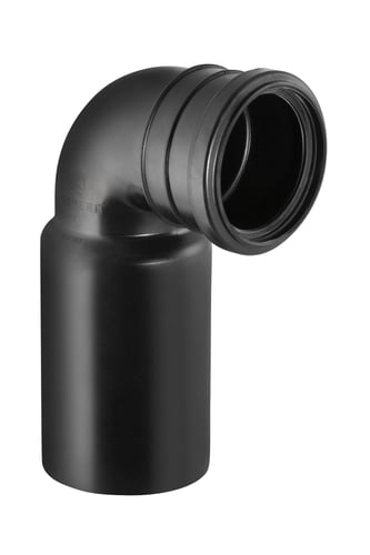 Geberit afløbsbøjning 90° 90mm - 1