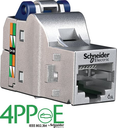 Actassi konnektor RJ45 Cat 6A S1 STP til dataudtag og patchpanel Godkendt til 4PPoE 96 stk - 1