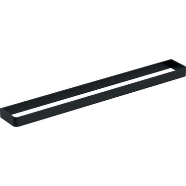 Ifö håndklædeholder til badeværelsesmøbler 424 x 19 x 49 mm mat sort alu - 1
