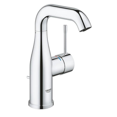GROHE Essence etgrebs håndvaskarmatur 114 mm tud m/bv forkr messing - 1