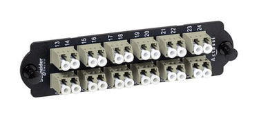 HD montageplade 12xLC duplex multimode (incl adaptore) - 1