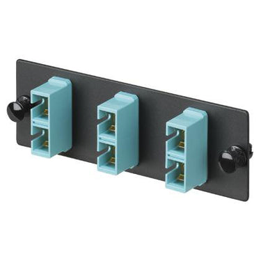 Opticam fiber panel 3XSC duplex aqua OM3 - 1