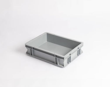 Eurokasse 400 x 300 x 100mm grå 8L - 1
