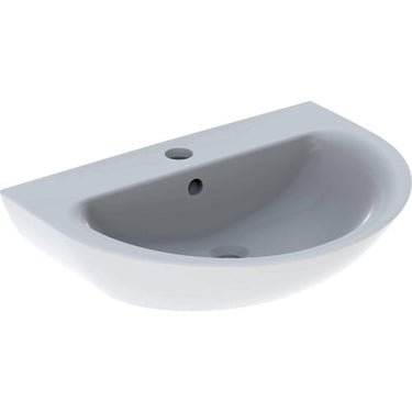 Geberit Renova håndvask 700 x 520 x 190 mm hvid porcelæn - 1