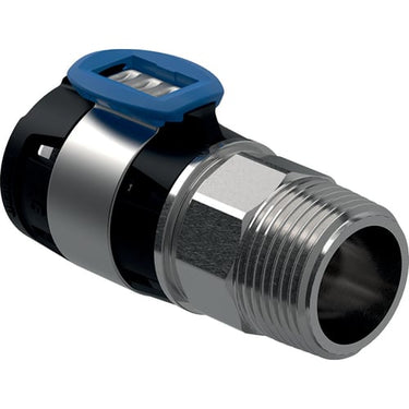 Geberit FlowFit overgang 40mmx1 1/4" np sort CrNiMo-stål - 1