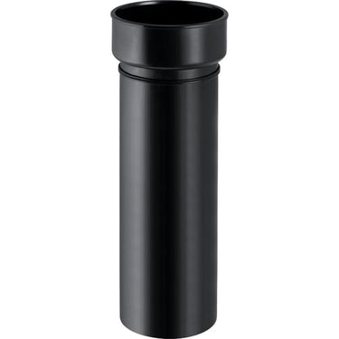 PEH toilettilslutning Geberit 110 mm t/gulvtoilet sort - 1