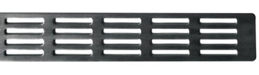 Unidrain ClassicLine stripe rist - børstet rf stål 1605 1000mm - 2
