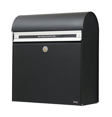 Allux KS 200S postkasse med Ruko lås sort - 1