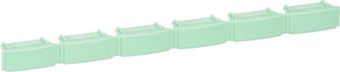 LEXCOM 19'' Rack patchpanel farvekode grøn - 1