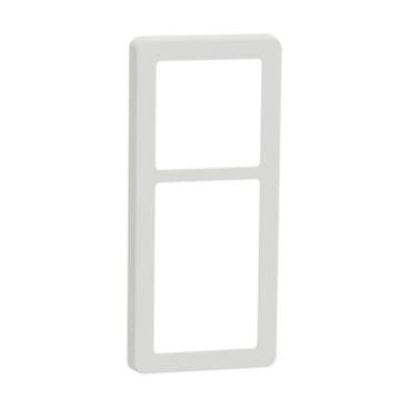 FUGA Base 63 antibakteriel designramme 2,5 modul hvid - 1