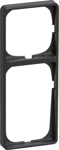 FUGA ramme Baseline 50 2,5 modul koksgrå - 1