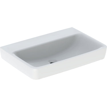 Geberit Renova Plan håndvask 700 x 480 x 185 mm hvid porcelæn KeraTect - 1