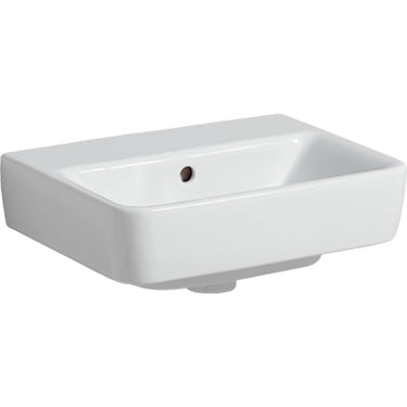 Geberit Renova Plan håndvask 450 x 340 x 170 mm hvid porcelæn KeraTect - 1