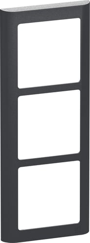 LK FUGA SOFT designramme 3 modul lodret koksgrå - 1