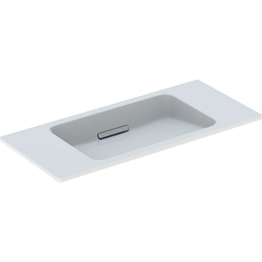 Geberit ONE håndvask 90 x 40 cm u/hanehul hvid/KeraTect blank hvid - 1
