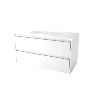 Sanibell Proline grebsfri møbelsæt 100x46cm mathvid - 1