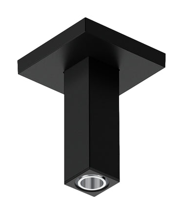hansgrohe loftbefæstigelse E 10 cm 1/2" mat sort - 1