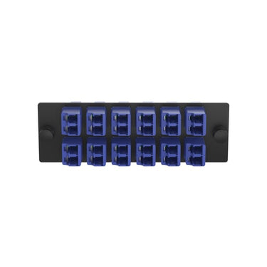 FAP adaptermodul med 12x LC OS2 duplex blå - 1