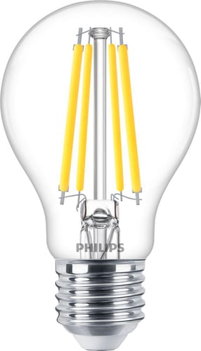 Philips MASTER Value LED Standard Dæmpbar 7,8W (75W) E27 927 A60 Klar Glas - 1