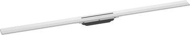 hansgrohe RainDrain Flex kappesæt til flise bruseafløb 1200 mm til fri mont./kan afkortes mat hvid - 1