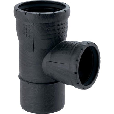 Geberit Silent Pro PP MX grenrør 87,5° 110/50mm stikmf - 1