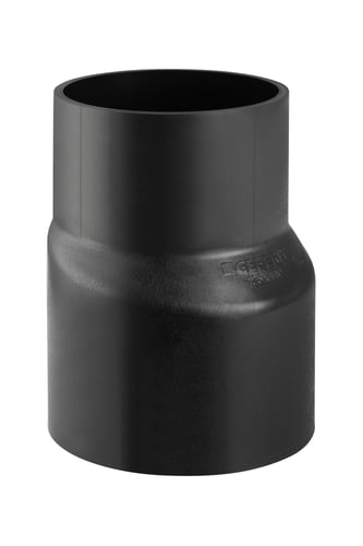 Peh reduktion excentrisk Geberit Ø200x110 mm - 1
