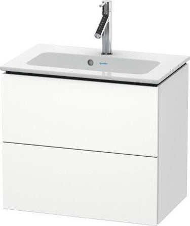 Duravit L-Cube vaskeskab 62 x 39 cm hvid mat 2 skuffer - 1