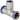 Geberit Mapress t-stykke rf 15mm 1/2" - 1