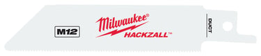 Bajonetsavklinge 100 mm / 1 mm for metal 5 stk (Til Milwaukee's 12V HACKZALL sav) - 1