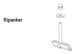 Fixnordic Kipanker M10x120 Mm - 1