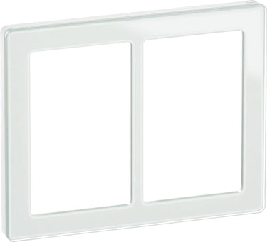 LK FUGA PURE designramme glas 2x1,5 modul hvid - 1