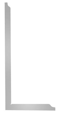 Tømmervinkel 800x320x35 mm konisk - 1