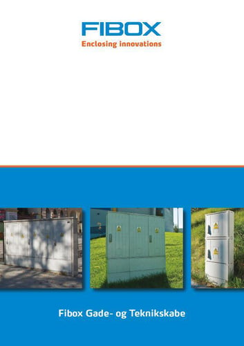 Fibox katalog gade og teknikskabe - 1
