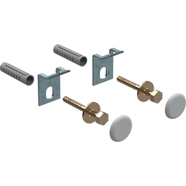 Geberit PAREO/CORSO/Flow fastgørelse t/urinal hvid - 1