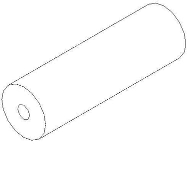 Kontaktstykke Ø30X96 mm - 1