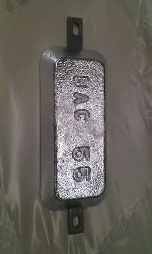 Zinkanode 55 B - 1