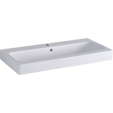 Geberit Icon håndvask 900 x 485 x 160 mm hvid porcelæn KeraTect - 1